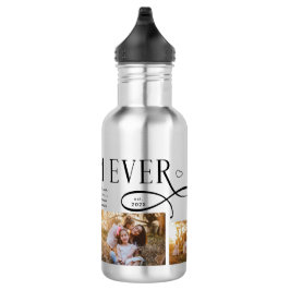 Garrafa Best Mom Ever 3 Photos Heart Mothers Day Gifts