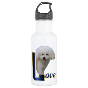 Garrafa Bichon Frise Amor