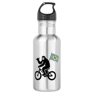 Garrafa Bigfoot Ciclista Bandeira de Delaware