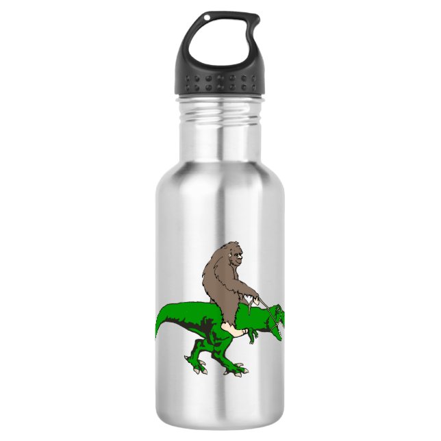 Garrafa Bigfoot que monta T Rex (Frente)