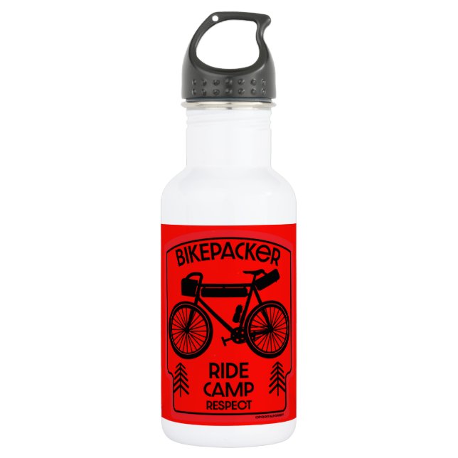 Garrafa Bikepacking Ciclismo Na natureza 710 Ml Água (Frente)