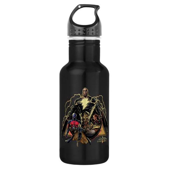 Garrafa Black Adam Triangular Group Graphic (Frente)