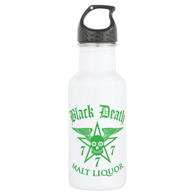 Garrafa Black Death 777- Malt Liquor (Frente)