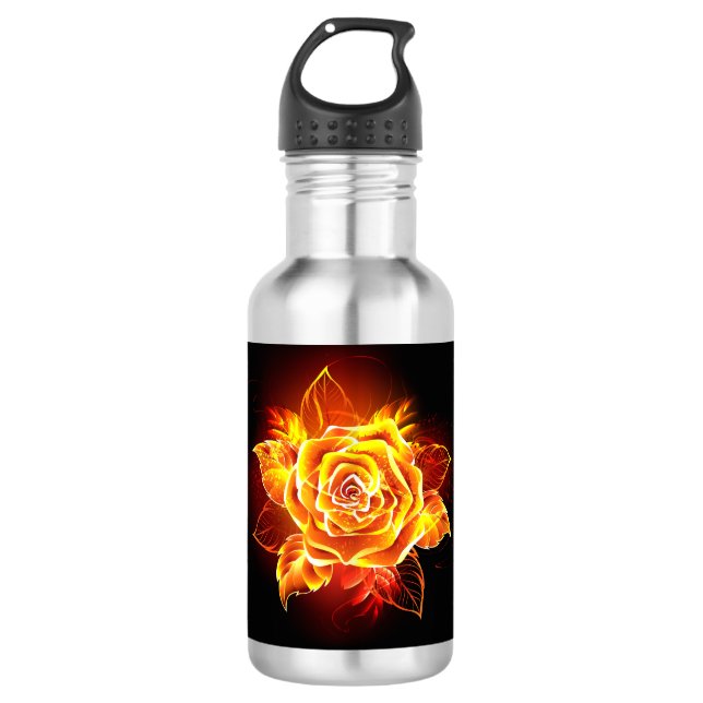 Garrafa Blooming Fire Rosa (Frente)