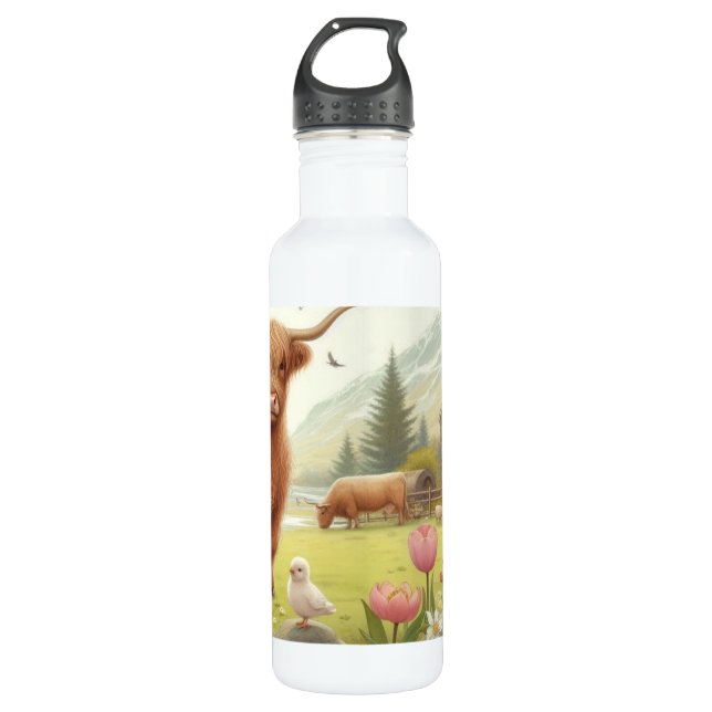 Garrafa Boca-branca, primavera (Frente)