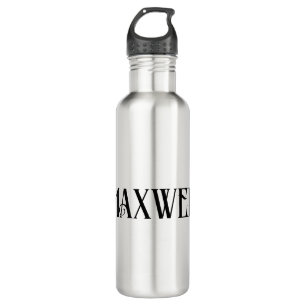 Garrafa Bold Black Modern Minimalist Family Name