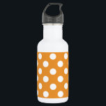 Garrafa Bolinhas brancas em âmbar<br><div class="desc">Bolinhas brancas em âmbar</div>