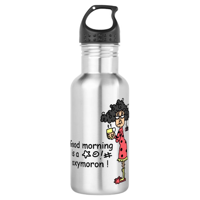 Garrafa Bom dia, Oxiboron (Frente)