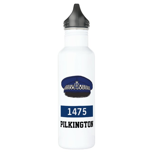 Garrafa BONÉ Plano da Polícia do Reino Unido - Adicionar N (Esquerda)