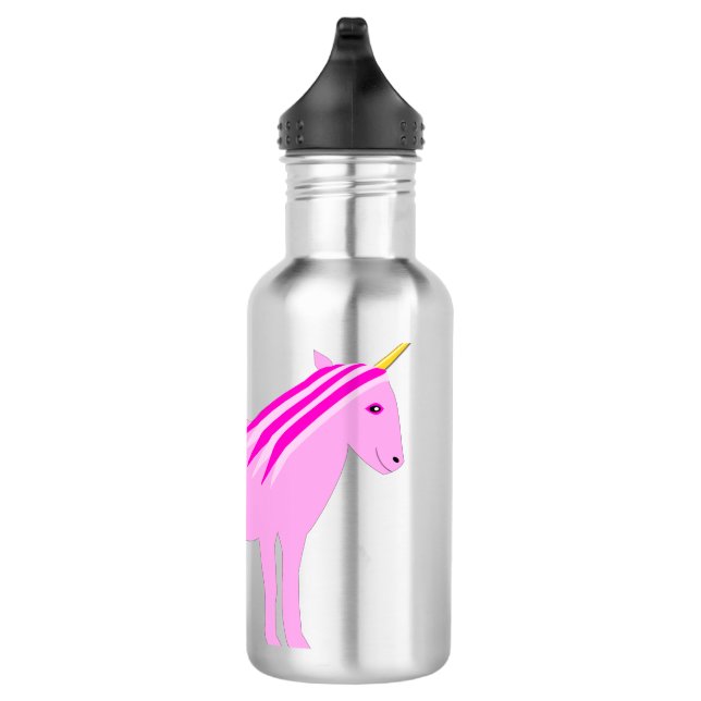 Garrafa Bonito menina rosa Unicórnio (Direita)
