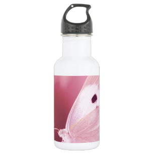 Garrafa Borboletas Animais Desesperados rosa primavera