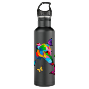 Garrafa borboletas de Greyhound coloridas