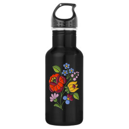 Garrafa Bordado de Kalocsa - arte popular húngara