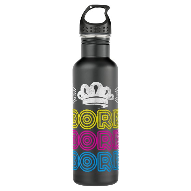 Garrafa Bork Bork Engraçado Chef Sueco (Frente)