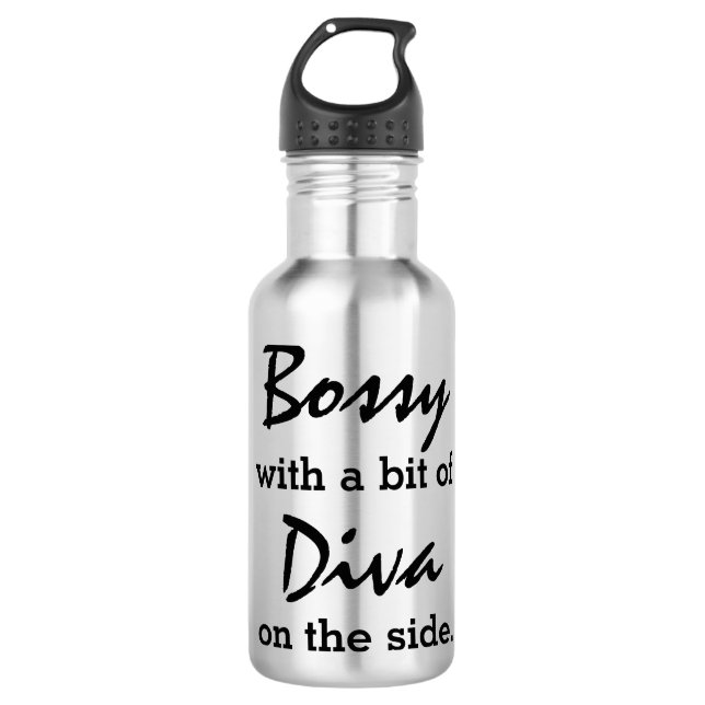 Garrafa Bossy Com Um Pouco De Diva (Frente)