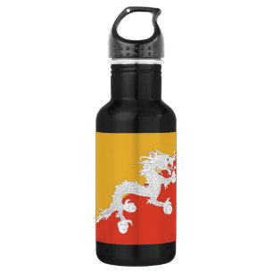 Garrafa Botão Liberdade para Bandeira do Butão