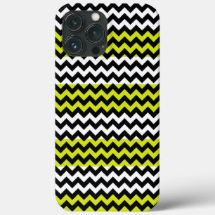 Garrafa Branco Verde Preto Zigzag
