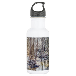 Garrafa Branson Fall Creek Winter Snow Painterless