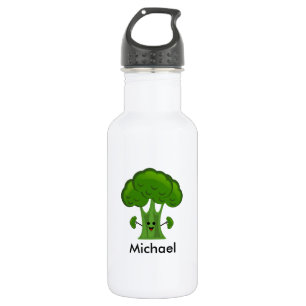 Garrafa Brócolis Verde Personalizado