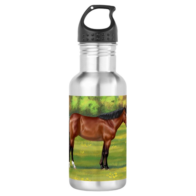 Garrafa Brown Bay Quarter Horse (Frente)