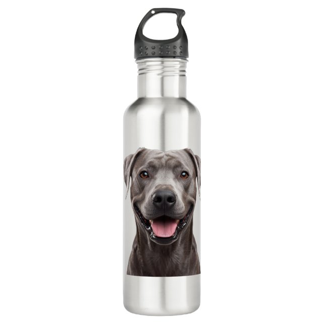 Garrafa Brown Dog Aesthetic water bottle – Cozy Pet Lover  (Frente)