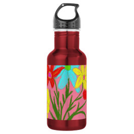 Garrafa Buquê de primavera