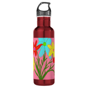 Garrafa buquê primavera