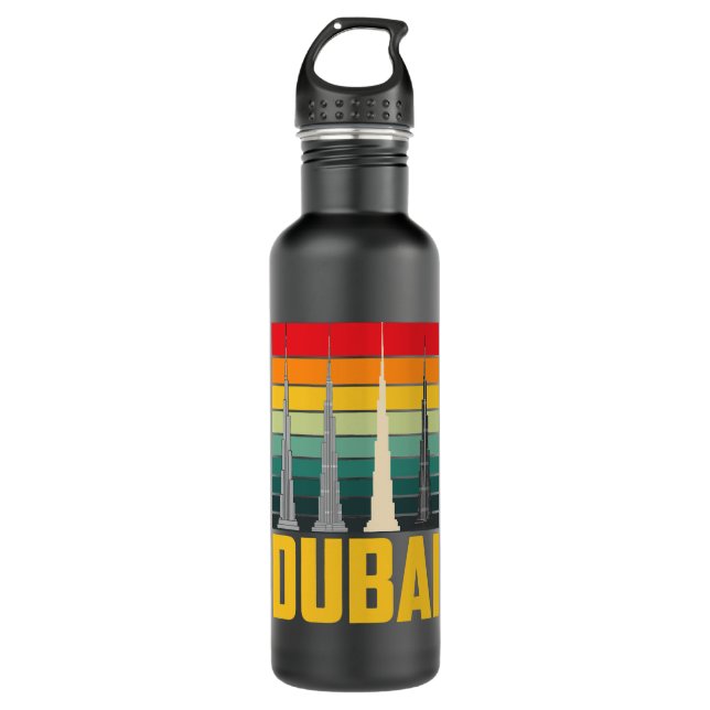 Garrafa Burj Khalifa, arranha-céu, de Dubai, nos Estados U (Frente)