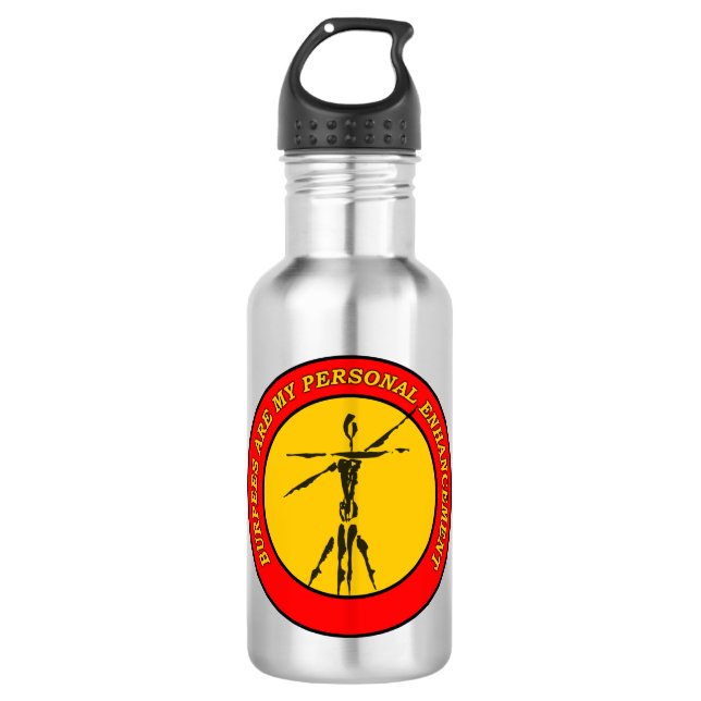 Garrafa Burpees São Meu PED (Frente)