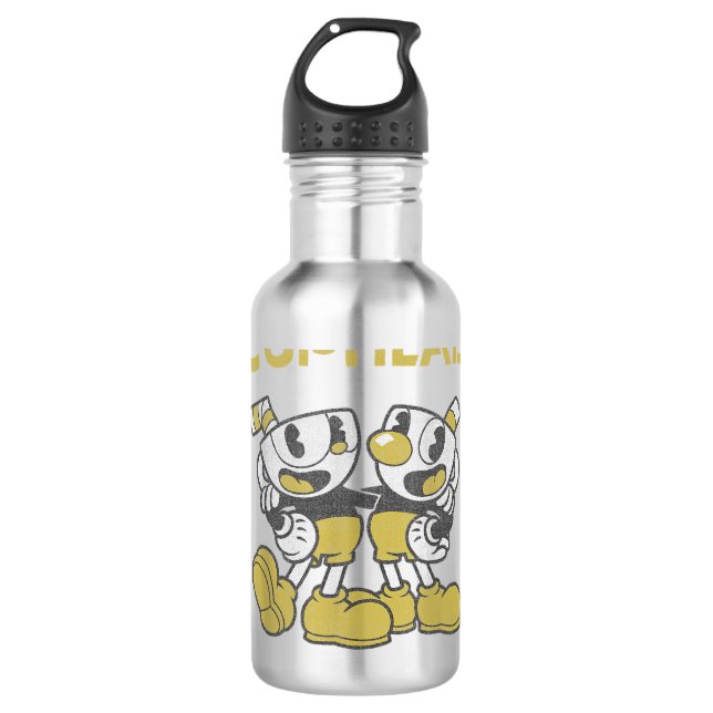 Garrafa Cabeça De Cupão E Mugman, Os Melhores Portos Doura (Frente)