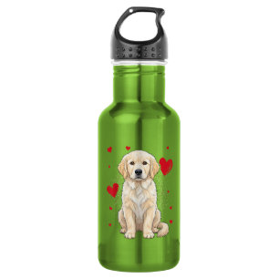Garrafa Cachorro Cute English Cream Golden Retriever