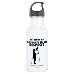 Garrafa Caddyshack Ensino-Vos O Significado Do W