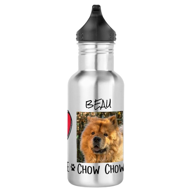 Garrafa Cães Chow Chows  (Direita)
