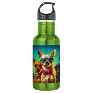 Garrafa Cães Legal com Nome Personalizado