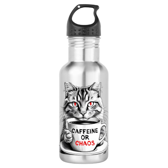 Garrafa Cafeína Ou Café (Frente)