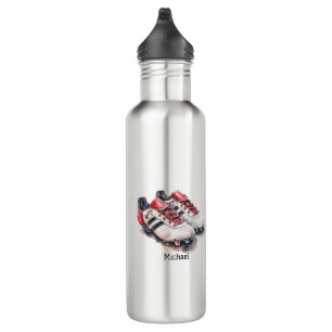 Garrafa Calçados de treinador de jogadores de futebol