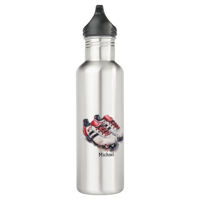 Garrafa Calçados de treinador de jogadores de futebol (Direita)