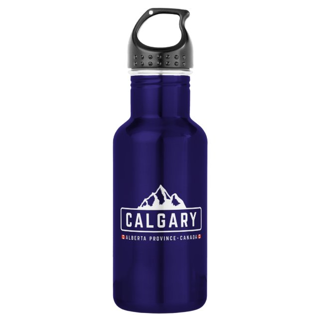Garrafa Calgary ao ar livre  (Frente)