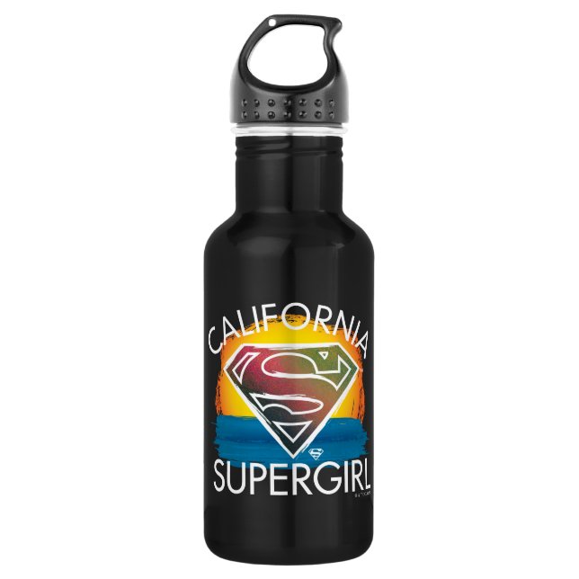 Garrafa California Supergirl Sunset Graphic (Frente)