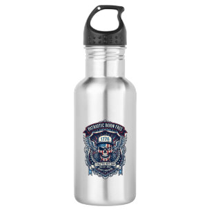 Garrafa Caminhão Monstro Patriótico 1776 Off Road Skull Ca