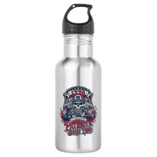 Garrafa Caminhão Monstro Patriótico 1776 Off Road Skull Pe