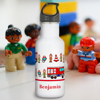 Garrafa Caminho Vermelho Engenhoso & Bombeiros