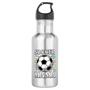 Garrafa Camisa com Desenho de Gravura de Mãe de Futebol An