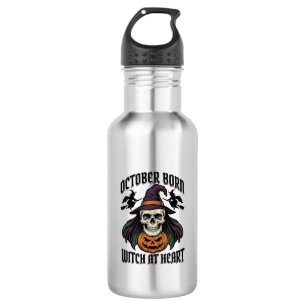 Garrafa Camisa da Bruxa de Outubro Aniversário de Hallowee