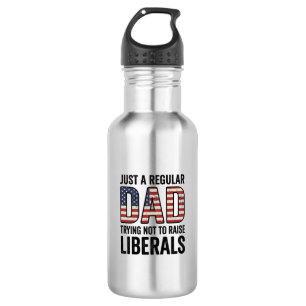 Garrafa Camisa Pai Normal Tentando Não Criar Liberais_1