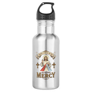 Garrafa Camisa Religiosa de Jesus da Divina Misericórdia V
