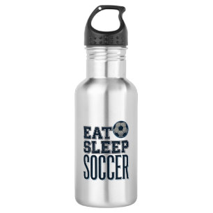Garrafa Camisa Vintage Eat Sleep Futebol Design (2)_1
