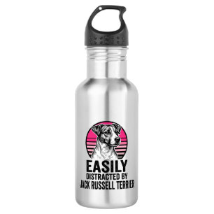 Garrafa Camisa Vintage Jack Russell Terrier Facilmente Dis