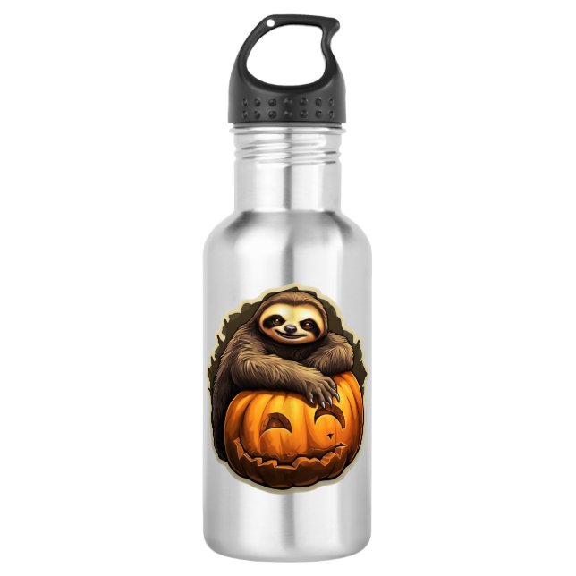Garrafa Camiseta Clássica de Hallloween (Frente)