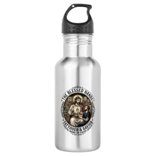 Garrafa Camiseta Jesus Tattoo Artist Studio Inspirador F